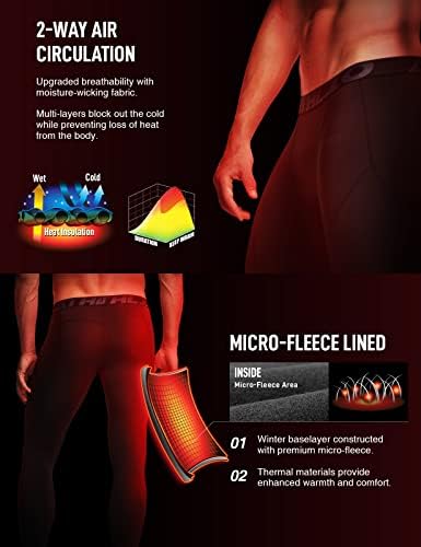 Панталони за термичка компресија на Атлио, атлетски хулахопки за трчање и спортски хеланки, дното на слојот на основниот слој на зим