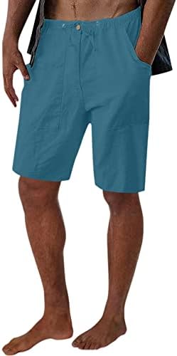 Менс летни шорцеви обични машки летни обични цврсти кратки пантолони, кратки панталони, панталони, кратки шорцеви