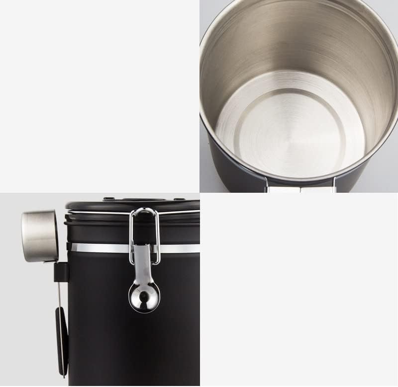 Dsfeoigy нерѓосувачки челик печат може со кафемат за складирање на кафе грав или чај контејнери. Шеќерна кутија