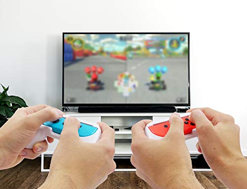 Контролорот за контролори на Nintendo Switch на Nintendo - Пакет од 2 ергономски рачки за удобност за радосни контролори десно