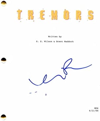 Кевин Бекон потпиша автограмски Тремори целосна скрипта за филмови - Footloose, Аполо 13, Flatliners, Black Mass, Patriots Day, петок