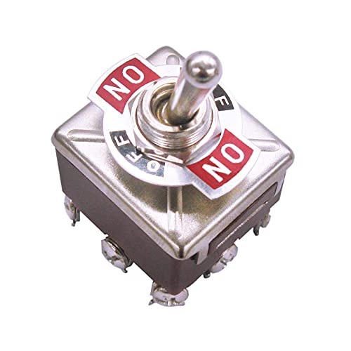 Toggle Toggle Toggle Rocker Switch Тешка должност со багажникот 15A 250V 3 Позиција 9 Терминал за вклучување на прекинувачи за вклучување