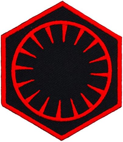 Извезено железо од прва нарачка на лепенка Jeanан униформа костуми костум симбол знак темна страна Сит империја бунтовничка алијанса