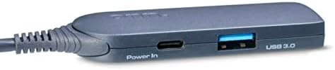 Он. 3-во-1 USB-C адаптер со испорака на електрична енергија од 100W USB-C, USB 3.0 и 4K HDMI компатибилен