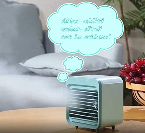 2020 година, мал климатик ладен со вода, ладен со вода, ， преносен ултра-тивен мини климатик вентилатор, вентилатор за ладење за дома со испарувачки ладилник за возду?