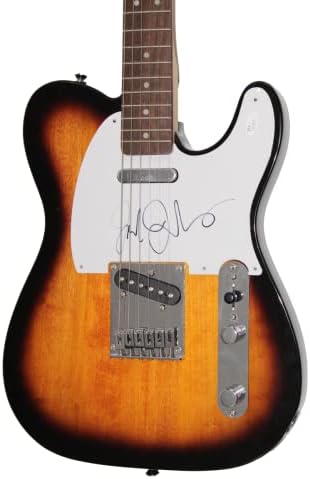 Jackек nsонсон потпиша автограм со целосна големина Fender Telecaster Electric Guitar W/ James Spence Authentication JSA COA-Brushfire Faildales, On и On, помеѓу соништата, песни-долги и приспиени за филмот iousубо