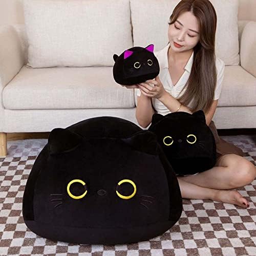 Bybycd Cat Pursh Doll Kids Plush Animal Toy Toy Plush Pillow Fuzzy Animal Home Home Decoration Animal Pursh Peleuche Black Cat Pule Toys Toys