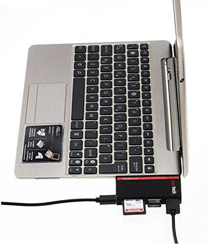 Navitech 2 во 1 лаптоп/таблет USB 3.0/2.0 HUB адаптер/микро USB влез со SD/Micro SD картички читач компатибилен со Lenovo ThinkPad X1 Extreme