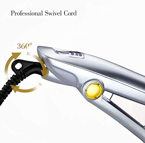 Yfqhdd професионална коса зацрвстување на железо виткање железо зацрвнувач и виткар Стилер 2 во 1 мулти -алатка за стилизирање
