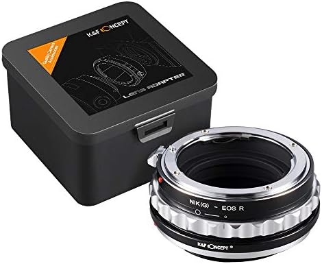 Адаптер за монтирање на леќи K&F концепт за Nikon (G леќи до канон EOS R тело на камера