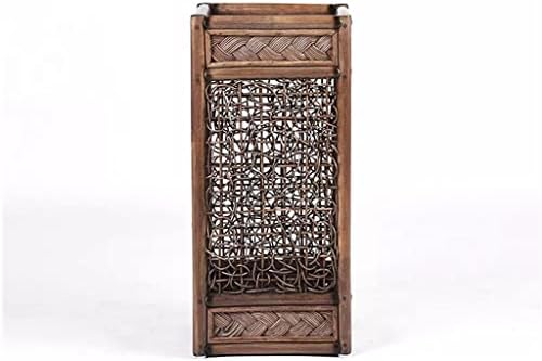 N/A Elegant Hollow European Combrell Rack Rack rock Rattan Parasol Rack Square Кинески хотел лоби за складирање на лоби (боја: А, големина