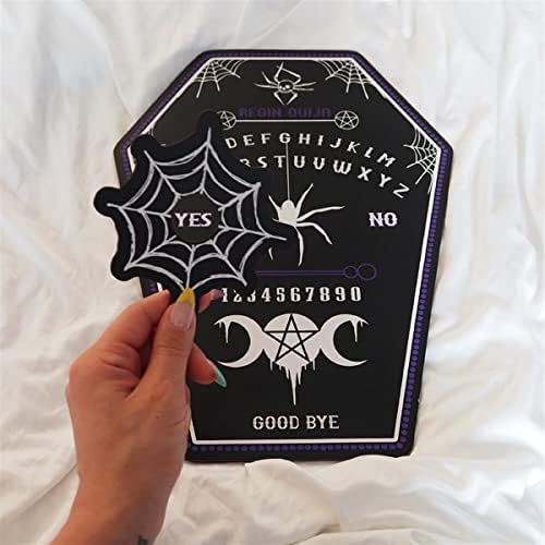 Дух Повикувајќи Готски Ковчег Дизајн Ouija Одбор Игра За Дух Лов Со Planchette И Детални Инструкции Ноќта На Вештерките