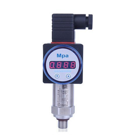 GOWE дигитален дисплеј Мерач на притисок од 4 до 20mA, силиконски притисок на предавателот на притисок гас или течна боја: 50 kPa