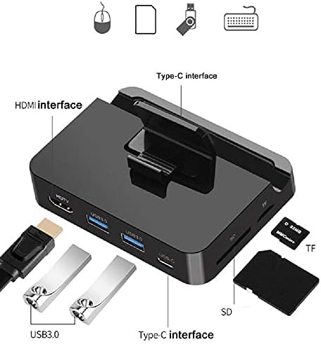 Пренослив Убедлив Адаптер Од Типот Ц НА 4K HDMI USB 3.0 Центар За Додаток Samsung