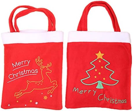 ДОИТУЛ 2 Парчиња 1 Комплет Кеси Преносни Торбички Издржливи Торби За Складирање Божиќен Декор