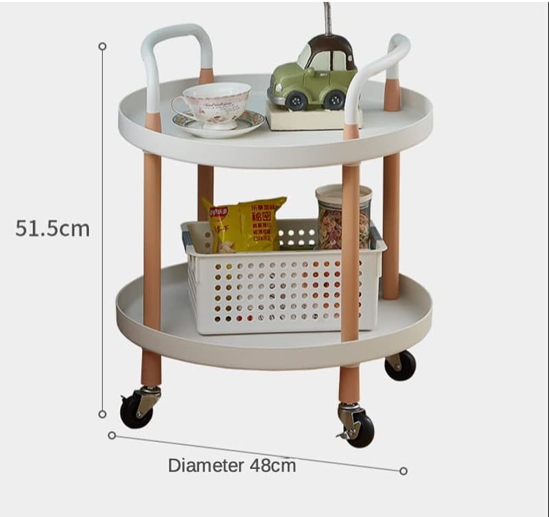 ZLXDP 3 нивоа за складирање на кујната кујна преклопена количка за рак на ракчиња