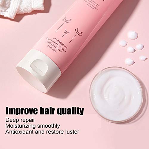 Кондиционер за нега на коса, растителна екстракт од растител 250 мл миризба за нега на коса, убедлива мирисна за негување коса Подобрете го квалитетот