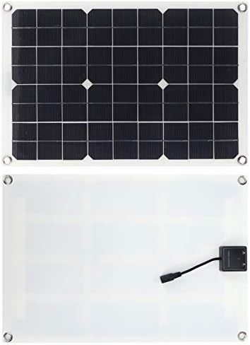 Соларен Панел 20w, Фотоволтаичен Модул За Литиумска Батерија На Полнење За Итни Случаи