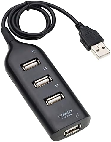WYFDP Hi-Speed Hub Адаптер USB Центар МИНИ USB 2.0 4-Порт Сплитер ЗА Компјутер Лаптоп Приемник Компјутер Периферни Уреди Додатоци