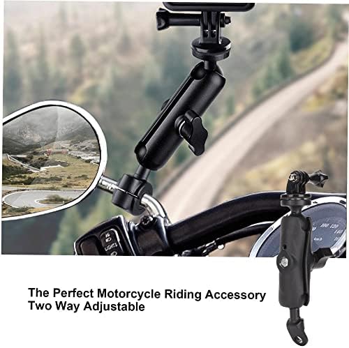 Фаќајте го секој момент со прилагодлива монтажна камера за мотоцикли - држач за стабилна камера за велосипед 360 ° за крајно искуство за снимање