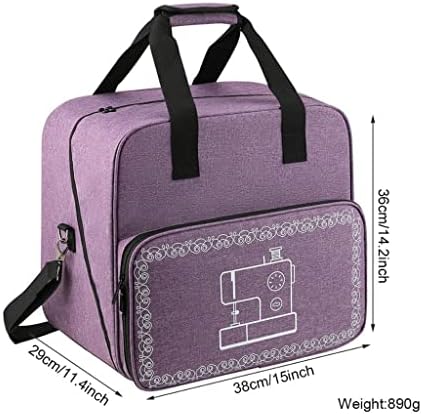 МКФБХ Платно Машина За Шиење Торба За Складирање Голем Капацитет Плетење Организација Капчиња Куки Алатки