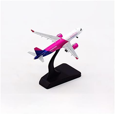 Модели на авиони 1/400 Поставете за A320 Neo Ha-lja Wizz Airlines Die Cast Airplane 320 Airplane Model Series Graphic Display