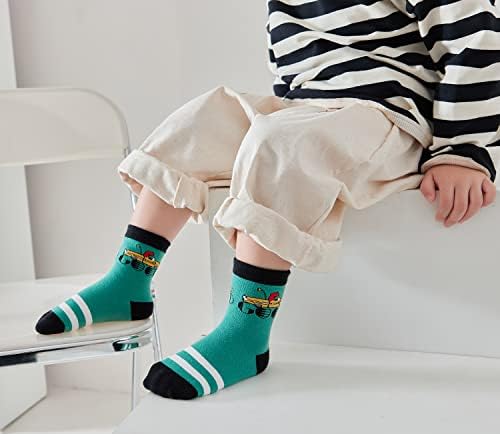 Чунг Мали Големи Девојки Памучни Чорапи Мало Дете Тинејџер Глуждот Екипаж Мода Секојдневен Цртан Филм Забава
