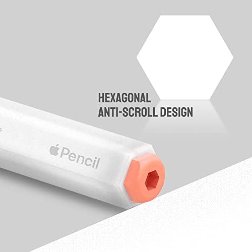 Држач на куќиште за зафаќање на молив, заштитен мек силиконски покритие на кожата, компатибилен со ракав од 2 -та генерација на Apple молив, iPad