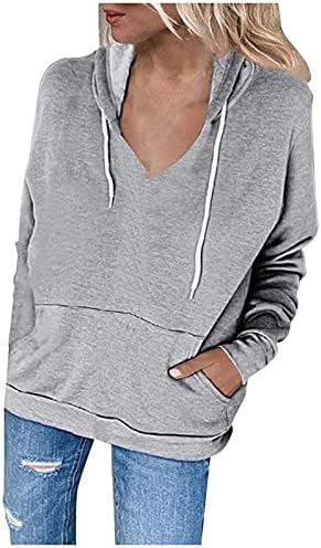 Мода женски обичен лабав цврст долги ракави, пулвер џемпер, врвен шерпа пуловер, дуксер, меки меки