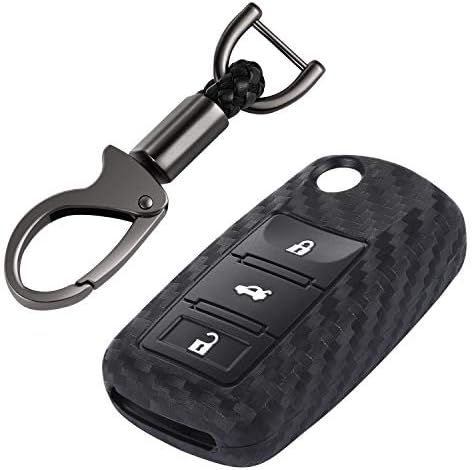 iSaddle За VW Клучни Фоб Покритие - Јаглеродни Влакна Шема Автомобил Клуч Фоб Заштитник За Фолксваген GTI Голф Passat Зајакот Буба MK6 Tiguan