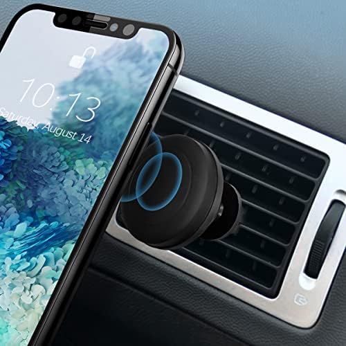 Магнетски телефон монтирање за автомобил, 360 ° држач за ротатибилен телефон за табла, шофершајбна, воздушен отвор, универзален за iPhone 13/Pro/Pro Max/11, Samsung Galaxy Повеќе уред?