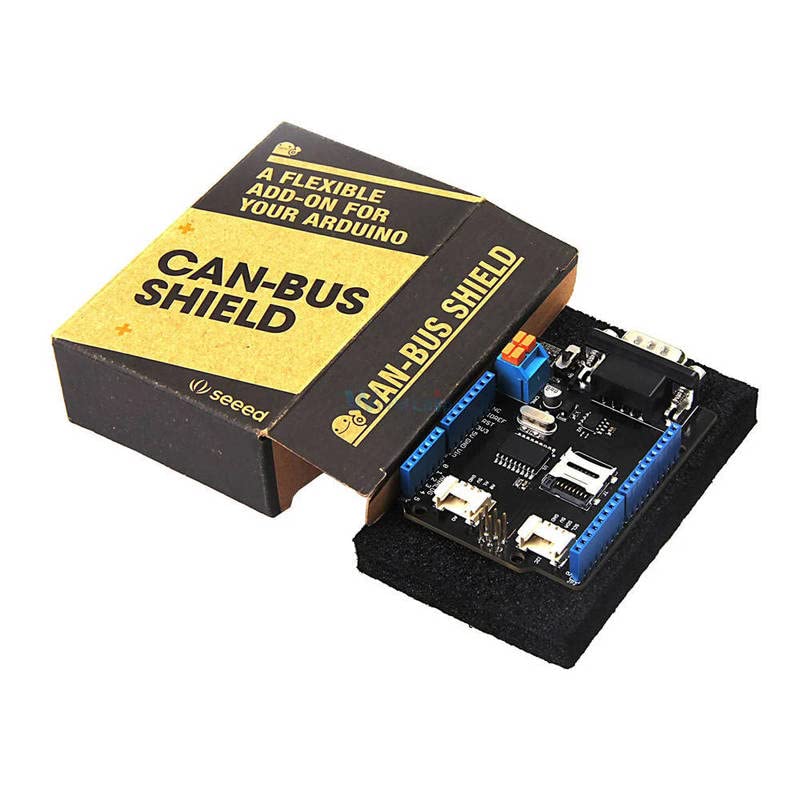 CAN-BUS SHIELD V2 I2C UART Grove Connector Connector Controller Module Module Усвојување MCP2515 MCP2551Compabtional за Arduino