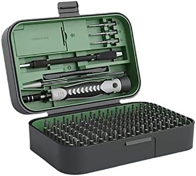 132/130/117/45 во 1 шрафцигер постави магнетна прецизна завртки битови мултифункционални комбинирани алатки за поправка на алатки 130 зелени