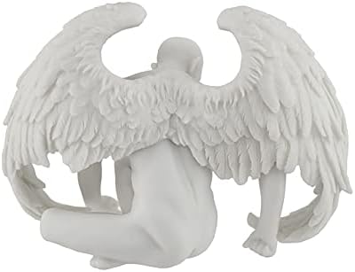 Веронез дизајн голи крилести тагувани за мермер статуа на мермер за мермер