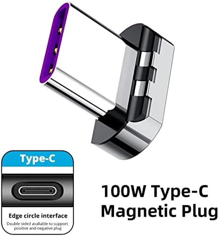 Адаптер За BoxWave За Samsung Galaxy Tab A8 10.5-Адаптер За Агол На PD MagnetoSnap, Адаптер За Полнење Со Магнетски PD Агол-Метално Сребро