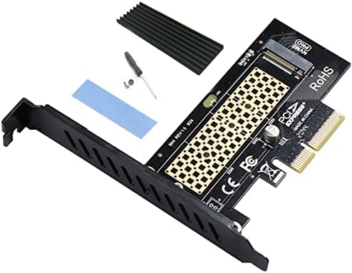 M. 2 NVME ДО PCIE 3.0/4.0 x4 Адаптер Картичка Конвертор PCIE За M. 2 PCIE SSD SSD 2230 2242 2260 2280 Со M. 2 PCIE NVME SSD Алуминиумска Легура Топлина Мијалник