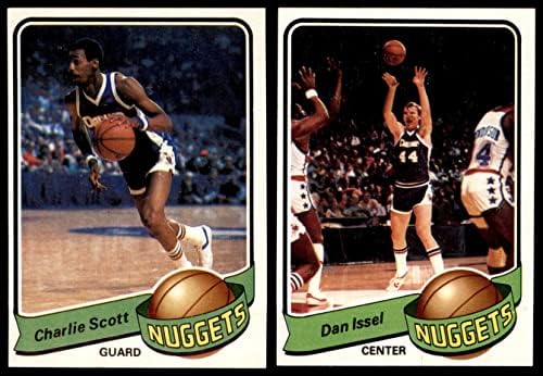 1979-80 Topps Denver Nuggets Team го постави Денвер Нагетс VG/EX+ Nuggets