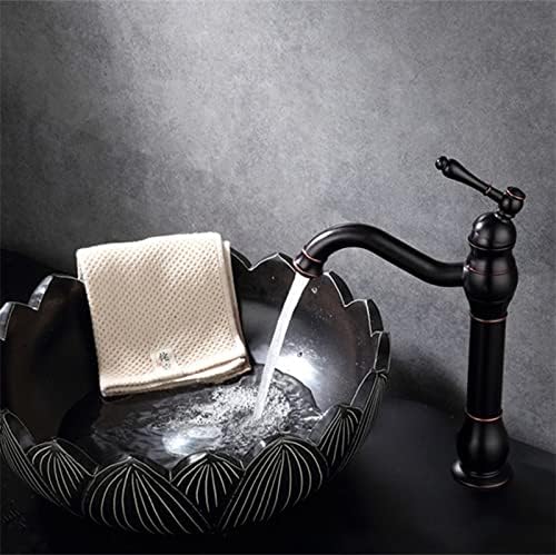 Бакарни тапаци за бања топла ладна мксиер вода од чешма од басен масло од месинг масло триење бронзена црна чешма