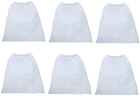 Биворти 6 парчиња Торба За Складирање Торби За Правосмукалка За Нокти Салон За Нокти Додаток За Уметност За Нокти Правосмукалка Правосмукалка Неткаен Материјал Бе