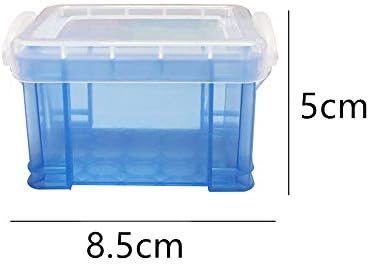 Лапанџи 6 Пакувајте Мини Кутии За Складирање Кутија За Организатор На Пластична Кутија За Складирање Со Капак Мала Кутија За Корпа За Складирање