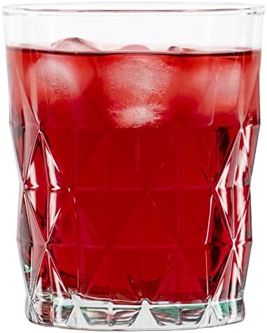 Црвениот Копродукции. Комплет Од 6 Дијамантски Дезен 11,75 Мл Чаши За Пиење Гимнастика Со Основи Во Пастелна Боја