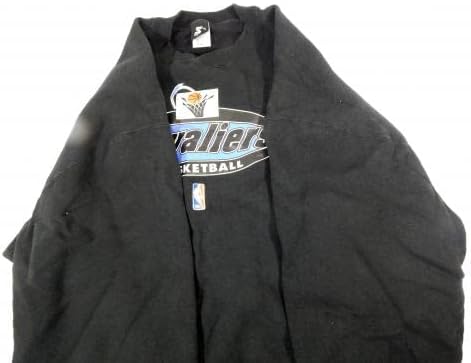 Екипата на Кливленд Кавалиерс од 1990 -тите издаде црна кошула со екипаж 2xL DP42754 - НБА игра користена