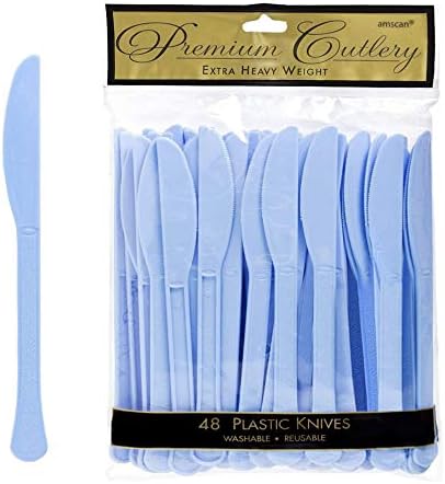 Премиум Тешки Пластични Ножеви-Пакет од 48