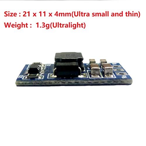 Eletechsup 7W Mini 2.6-6V до 12V DC DC Boost Засилување на конвертор за конвертор за Arduiuo комплет STM32 LCD LED сензор RS485