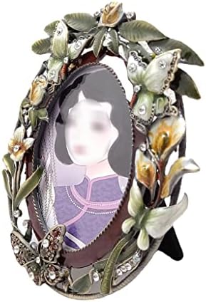 DLVKHKL Метал гроздобер метална фото рамка Цврстина Висок семеен украс Декоративен акцент
