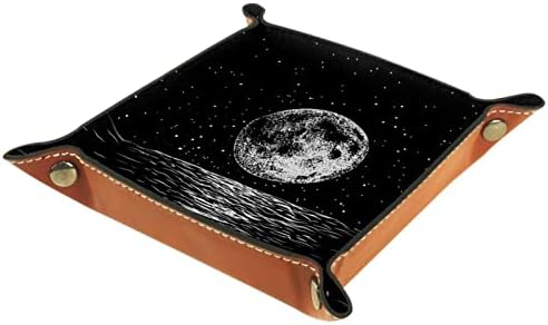Апстрактна Кутија За Складирање Месечина Постелнина Десктоп Фиока Промена Клуч Паричник Монета Кутија Фиока За Складирање Камериер