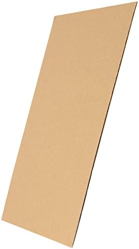 Sheutsan 200 пакет 6 x 4 инчи кафеави чаршафи, со дебелина од 1,5 мм, кои се рециклираат брановидни картонски плочи, влошки