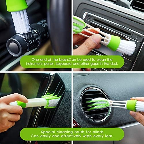 Чистач за чистење на шофершајбната Topmart, алатка за чистење на шофершајбната со проширување на рачката и воздушниот вентил за надворешноста на внатрешноста на авто?