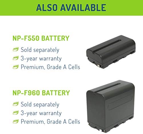 Батеријата Wasabi Power и двоен полнач за Sony NP-F730, NP-F750, NP-F760, NP-F770
