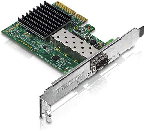 Trendnet 10 Gigabit PCIe SFP+ Мрежен Адаптер, Конвертирате PCIe Слот ВО 10g SFP+ Слот, Поддржува 802.1 Q, Стандард &засилувач;